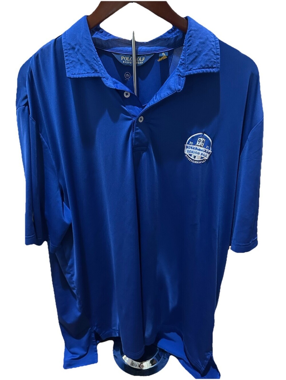 Polo Golf Ralph Lauren KitchenAid Senior PGA Polo Shirt Blue XL